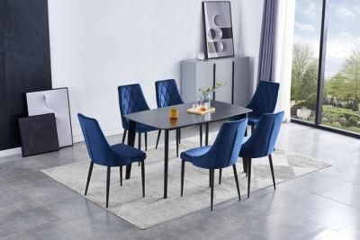 Top Sale Product Design Restaurant Dining Chairs Modern Blue Grey Designer Chair