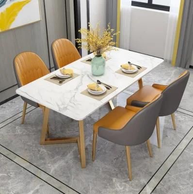 2021 New Product Best-Selling Modern Marble Dining Table