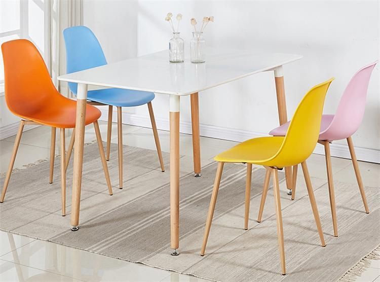 Hot Sale Nordic Dining Room Furniture Plastic Chairs Modern Design Cheap Dining Chair