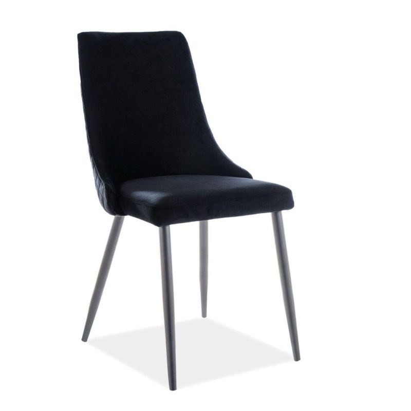 Wholesale Home Restaurant Furniture Modern Upholstered Italian Chair Velvet Dining Chairs