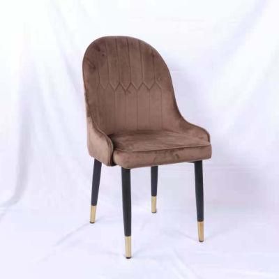 Hotel Home Living Room Modern Furniture Fabric Dining Chair