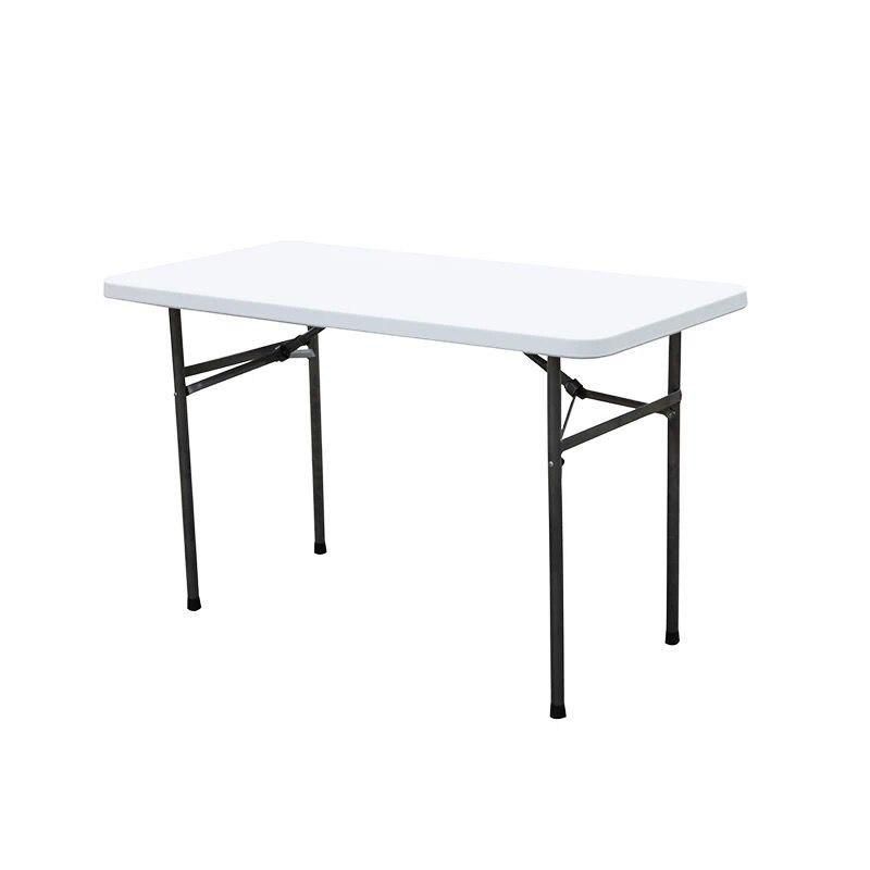 China Factory Home Rectangle Durable Easy Carrry Dining Folding Table