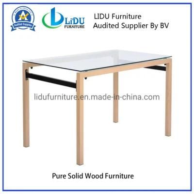 Wooden Furniture Dining Table Set Tempered Glass Dining Table Best Price Glass