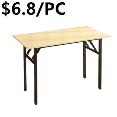 China Factory Home Rectangle Durable Easy Carrry Dining Folding Table