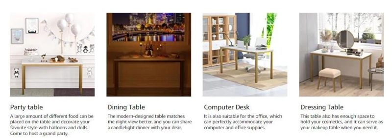 Multifunctional Desk Dining Table Computer Desk Party Table Kitchen Table Dressing Table