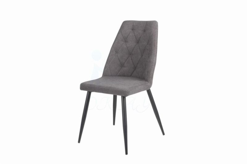 Velvet Fabric Upholstered Dining Chair