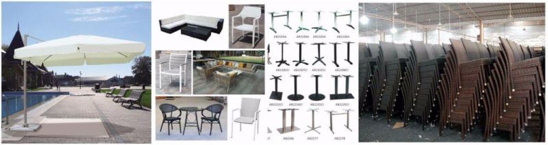 Outdoor Rattan Chair with Armrest Restaurant Chair (AS1017AR)