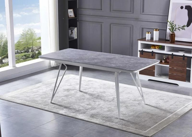 Sintered Stone Extension Dining Tables Ceramic Table