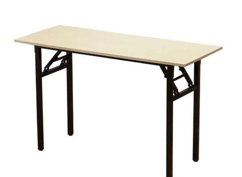Outdoor Meeting Dining Home Hotel Plastic Metal Study Folding Table
