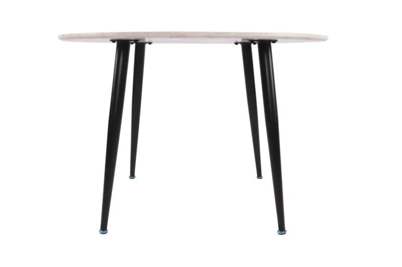 Attractive Price Wood Slab Round Solid Dining Table with High Quality