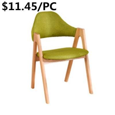 High Quality Hotel Restaurant Home Furniture Comfortable Fabric Dining Chair