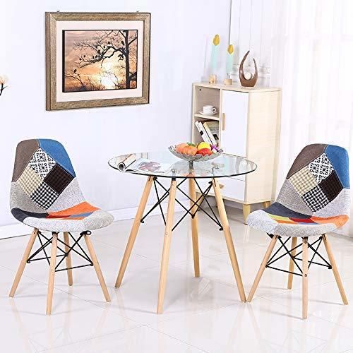 Modern Round Table Glass Table for Home Hotel Furniture