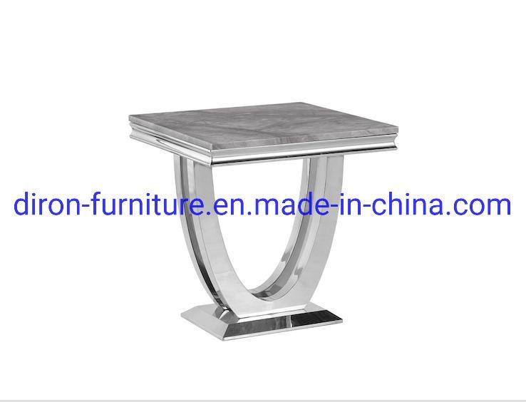 Hot Selling Stainless Steel Marble Dining Table