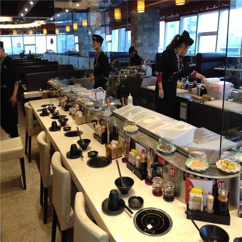 Sushi Conveyor Conveyor System Belt Conveyor Sushi Dining Table