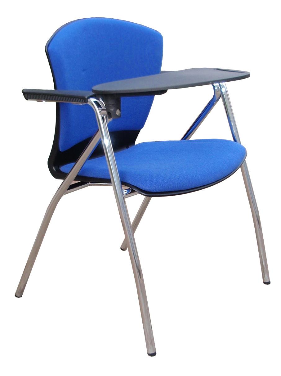 Modern Furniture Metal Leg Plastic Meeting Student Chair with Tablet