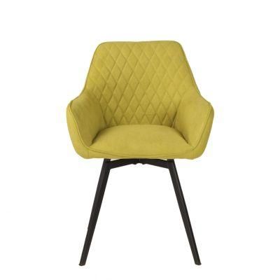 Modern Little Fresh Dining Chair with Armrests