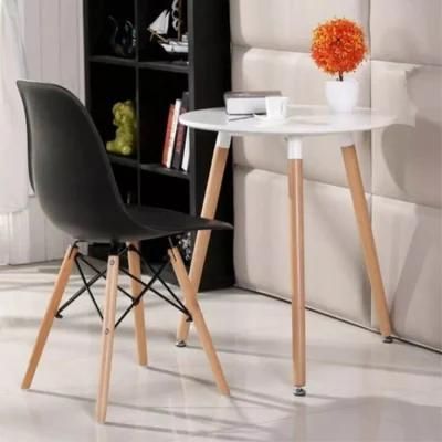 Salle a Manger Ronde Modern Dining Table and Chairs Set Wooden Dining Table