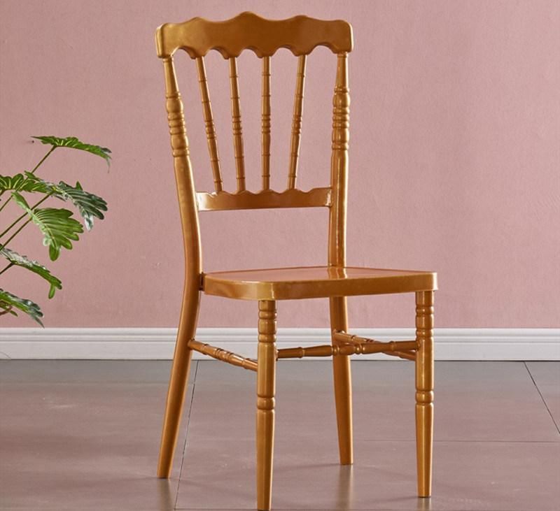 Stylish Superior Quality Armless Ergonomic Restaurant Hotel Stackable Chiavari Chair