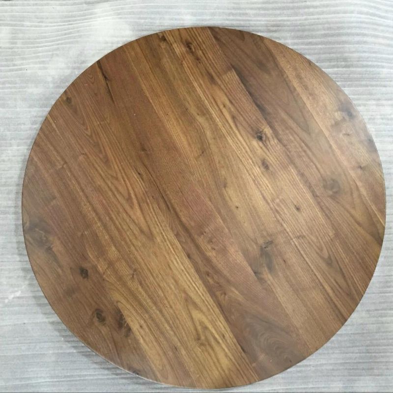 Commercial Table Furniture Square Round Rectangle Timber Painted Dining Table Top