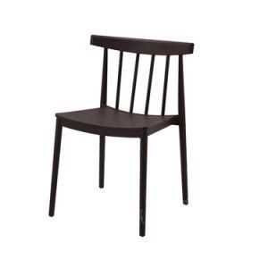 Modern Minimalist Style Solid Color PP Living Room Dining Chair