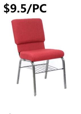 Wholesale Theater Stackable Metal Frame Dining Event Silla Banquet Chair