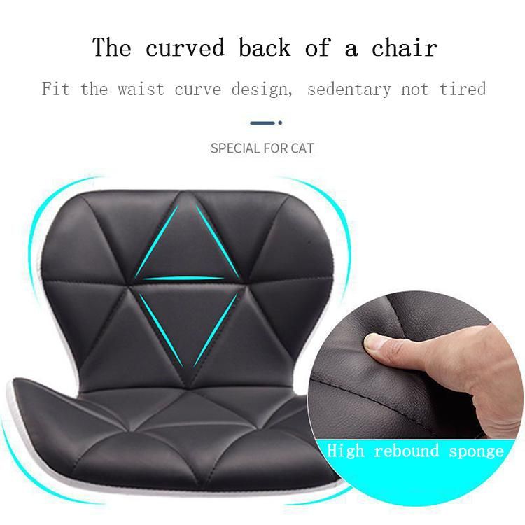 2022 Lazy People Rest on Their Backs for Leisure Green Swivel Office Chair Wheels