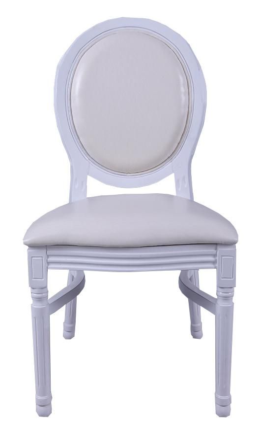 Vintage Style Commercial Plastic Frame Upholstered Seat & Back Square Dining Chairs for Coffee Shop