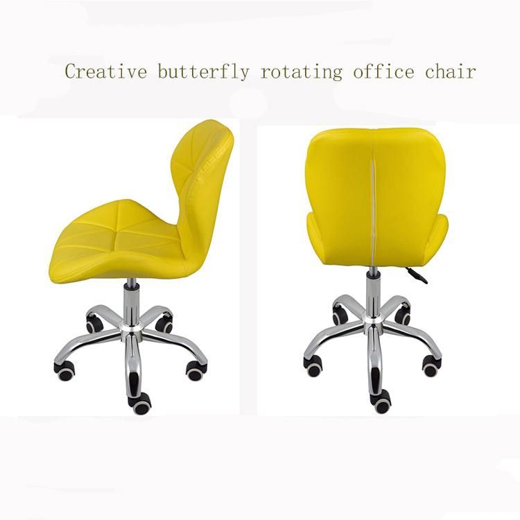 2022 Lazy People Rest on Their Backs for Leisure Green Swivel Office Chair Wheels