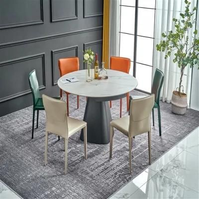 Round Rotation Ceramic Dining Table