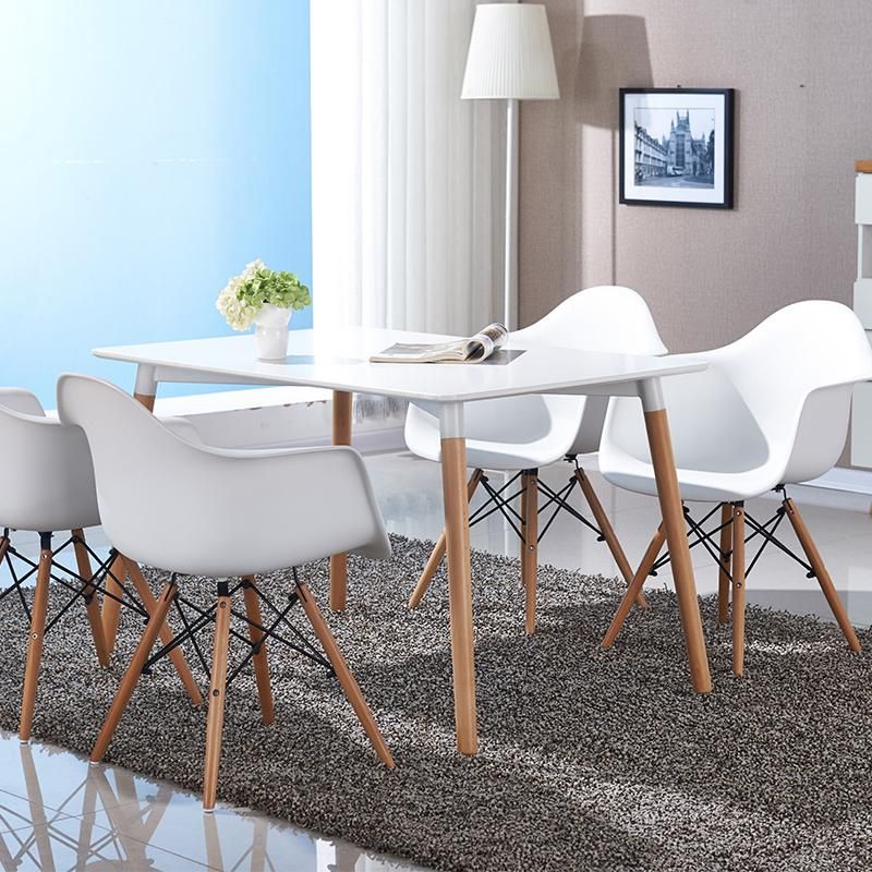 Commercial Restuartant Room Sitting Chairs Pictures Plastic Chair EMS Chaises White Armchair Dining Chairs Lower Prices