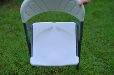 Factory Price HDPE Plastic Folding Chair for Outdoor, Event, Party, Camping, Hotel, Home, Shool