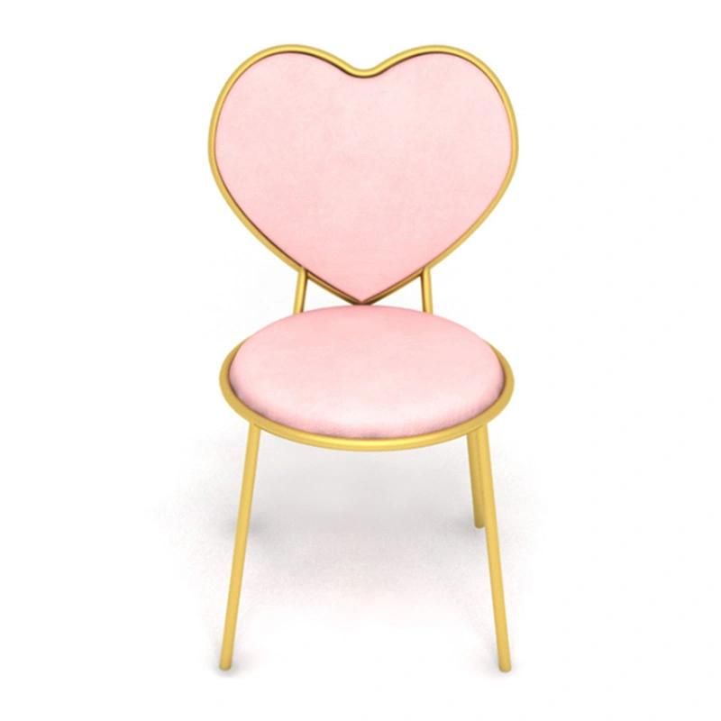 Modern Gold Furniture Leather Popular Metai Wedding Banquet Dining Chair