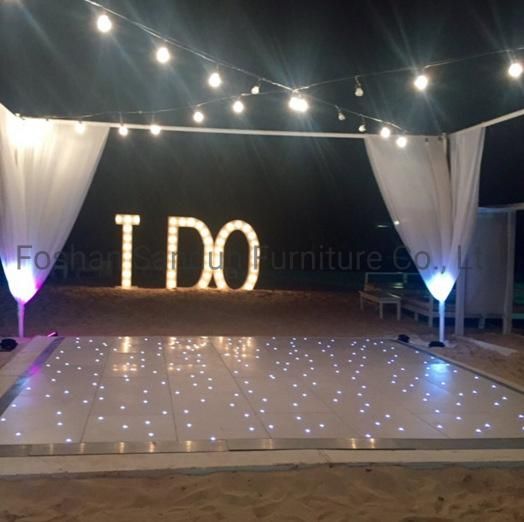 Factory Wholesale LED Dance Floor LED Stage Display Screen for Wedding Event Decoration