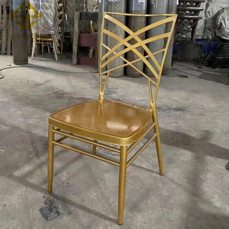 Chair Wholesale PP Resin Chiavari Chair Tiffany Chairs for Wedding and Event Dining