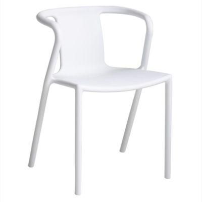 Original Design White Plastic Chair Home Furniture Modern Dining Chair Stackable Modern Armchair