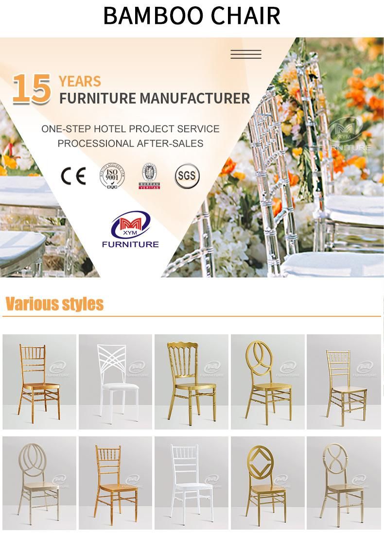 Commercial Furniture General Use and Metal Material Chiavari Chair