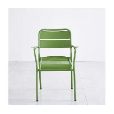 Best-Selling Colorful Aluminum Good Quality Comfortable Leisure Dining Chair