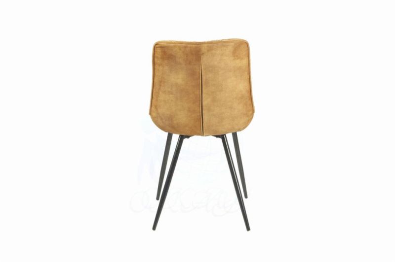 Manufacture Modern Velvet Fabric Dining Room Chair