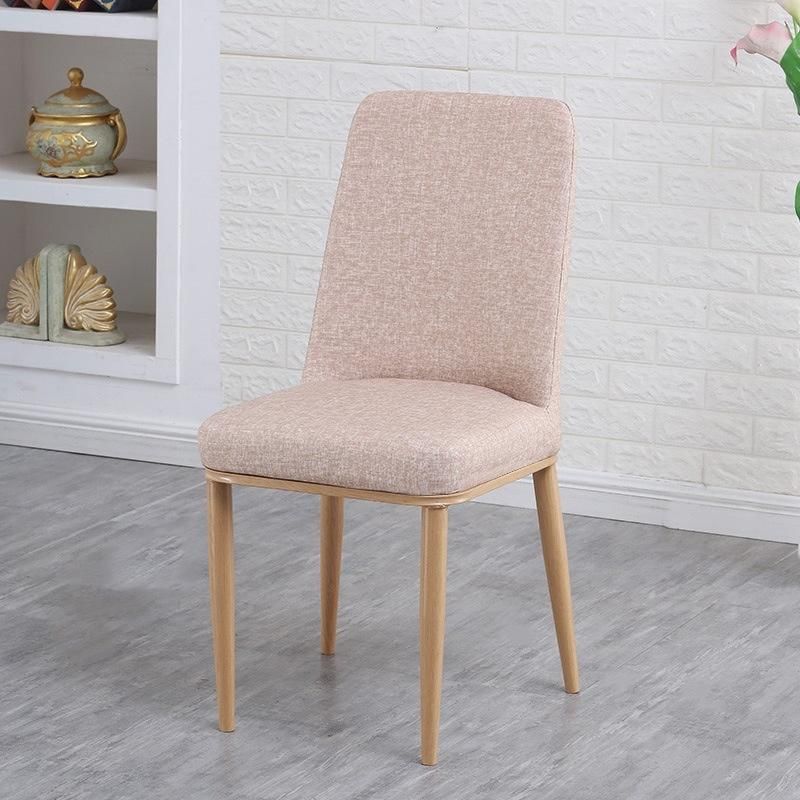 Wholesale Modern Dining Furniture Quality Colorful Plastic Metal Dining Chair