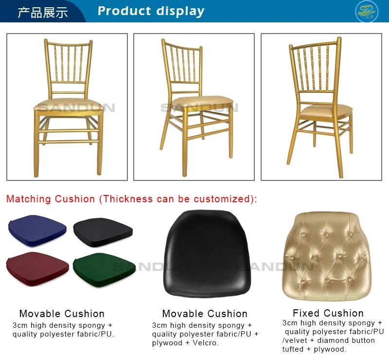 China Factory Customized Dining Furniture Tiffany Chiavari Chair