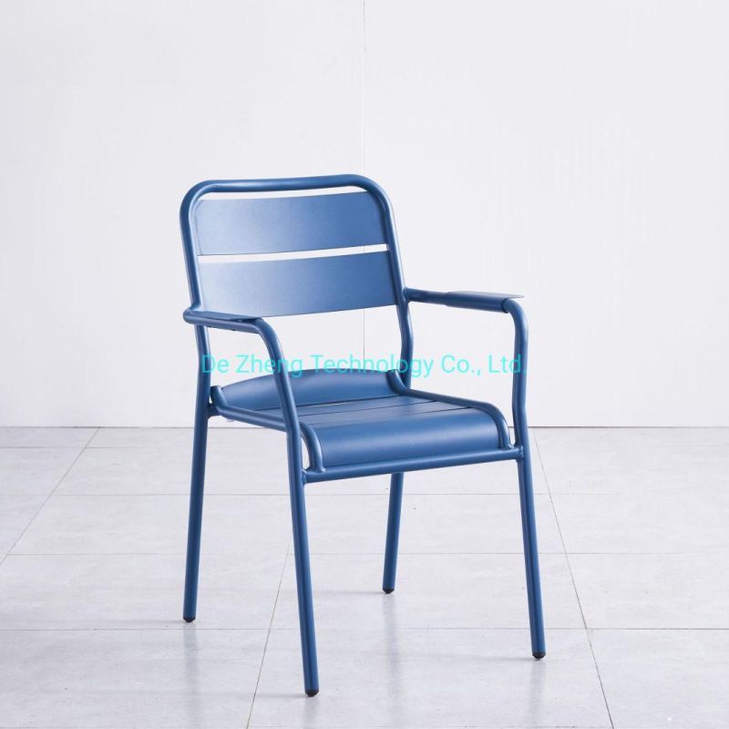 Modern New Design Outdoor Use Garden Furniture Aluminum Dining Bar Chair