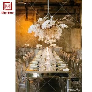 Romantic Mirror Table Wedding for Event Rental