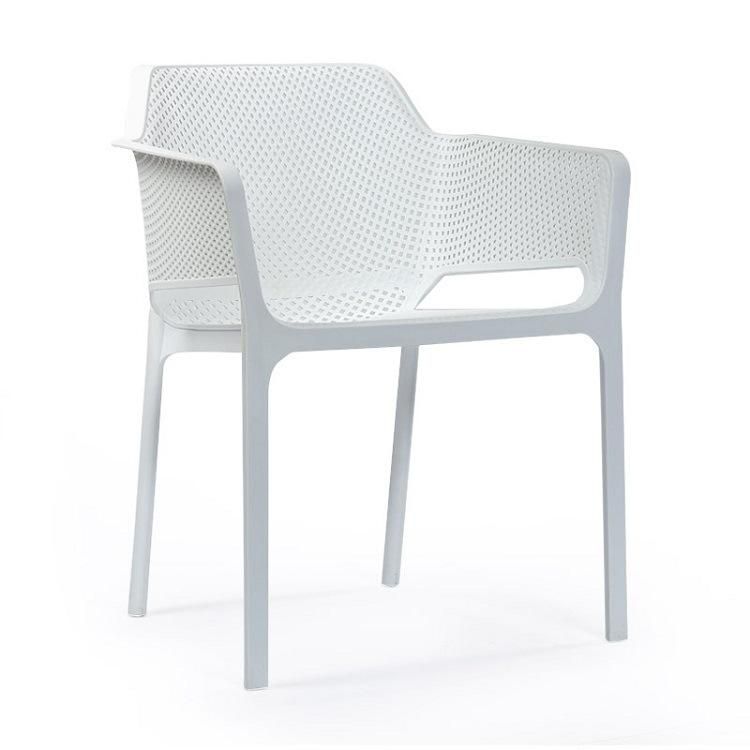 Simple Modern Plastic Nordic Fashion Baby Hair Washing Geometric Hollow Outdoor Leisure Stool Tufted Velvet Dining Chairs