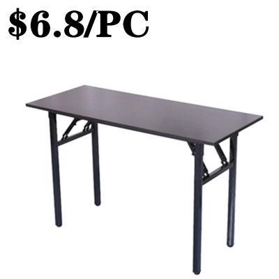 Hot-Sale Restaurant Training Furniture Home Banquet Foldable Rectangualr Folding Table