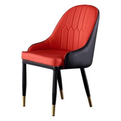 Best Cheap Soft Chairs Silla De Comedor De Cuero Nordic Home Furniture Kitchen Living Room Chair Coffee Chair