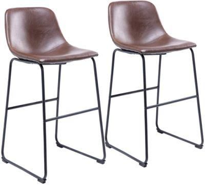 Bar Stool with Black Leg