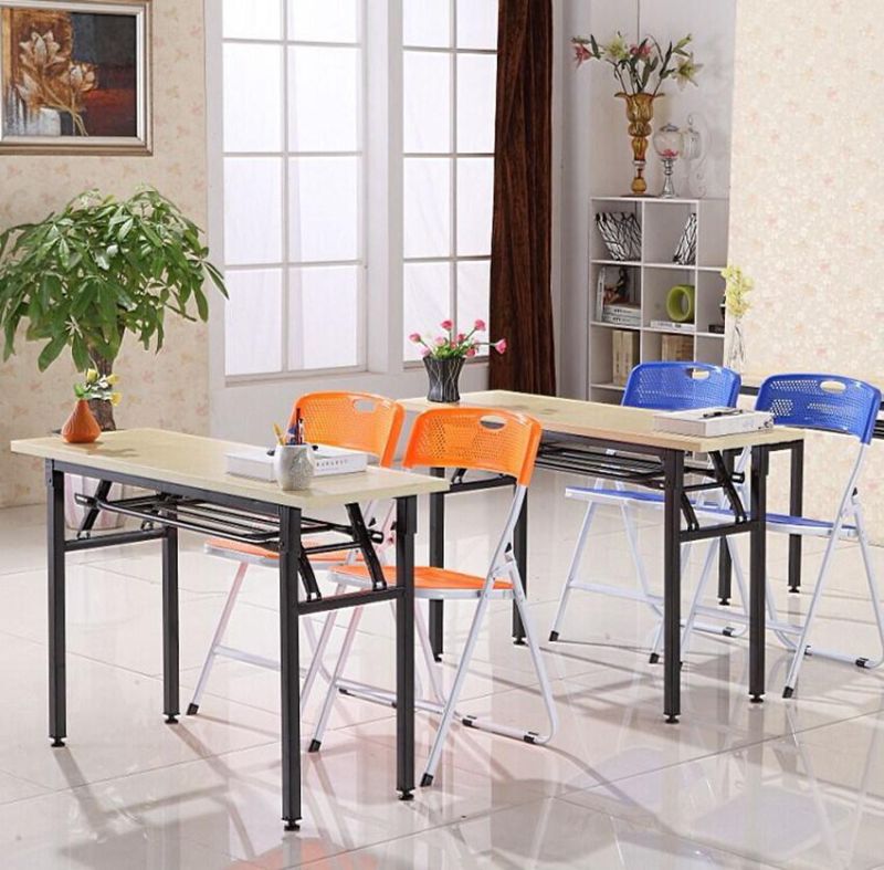 Hot Sale Plastic Hotel Indoor Dining Restaurant Round Folding Table