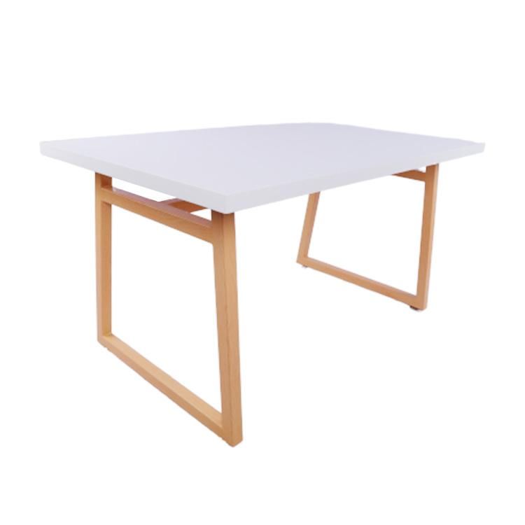 Popular MDF Wood Top Frame Dining Furniture Restaurant Table