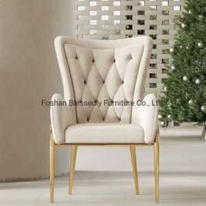 Hotel Furniture Luxury Dining Chair Restaurant Dinner Table Chair Wedding Chair