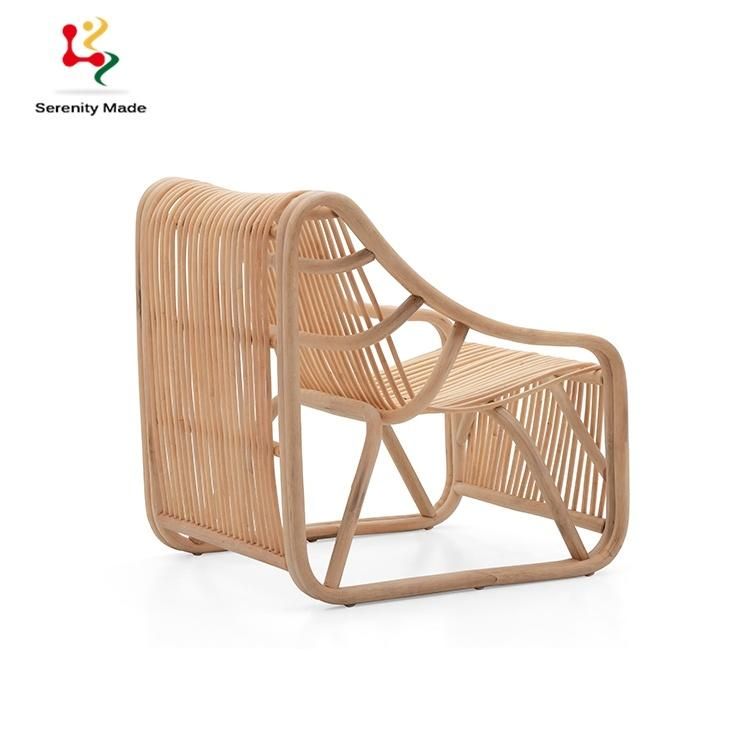 Outdoor Furniture Hotel Restaurtant Garden Rattan Wicker Leisure Balcony Layback Living Room Dining Chair